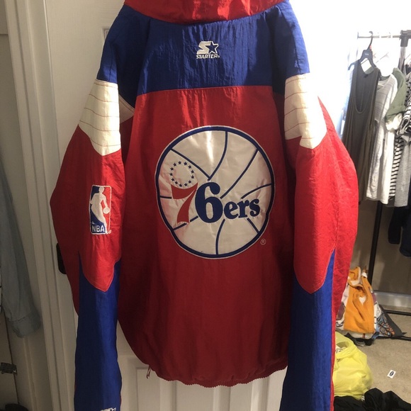 philadelphia 76ers starter jacket